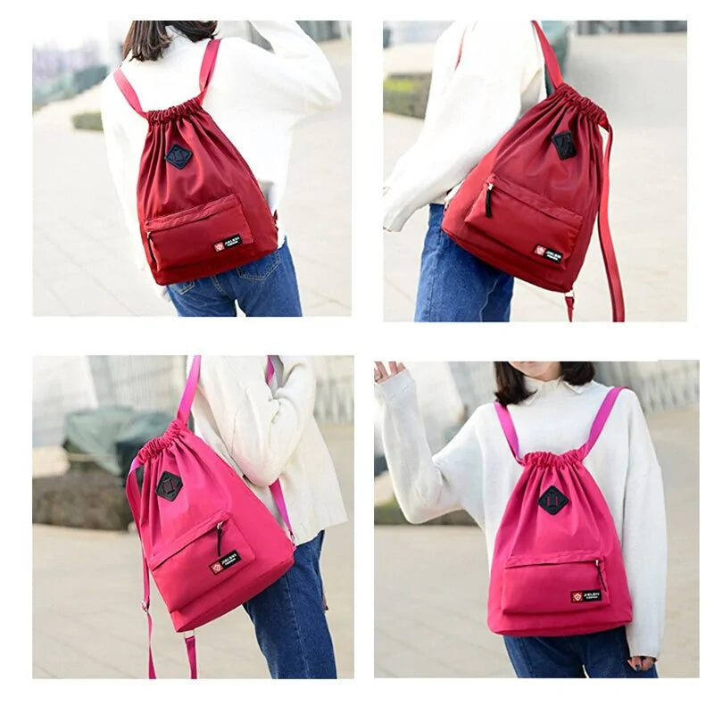 Waterproof Drawstring Gym Bag